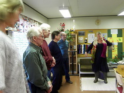 Koortraining takka tupa 1. stem-lichaamswerk-instructie. 