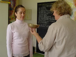 Onderwijssymposium Saksala Art Radius. Klankschaal : Anna